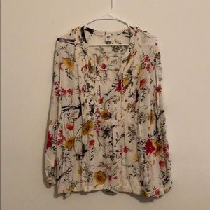 Floral Old Navy Blouse